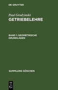 Cover: Geometrische Grundlagen - De Gruyter