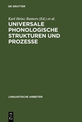 Cover: Universale phonologische Strukturen und Prozesse - De Gruyter