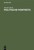 Cover: Politische Portr&auml;ts - De Gruyter