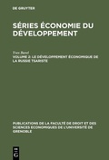 Cover: Le d&eacute;veloppement &eacute;conomique de la Russie tsariste - De Gruyter Mouton