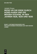 Cover: Ortsbestimmungen und Declinationsbestimmungen auf dem festen Lande - De Gruyter