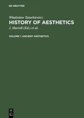 Cover: Ancient aesthetics - De Gruyter Mouton