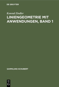 Abbildung von: Liniengeometrie mit Anwendungen - De Gruyter