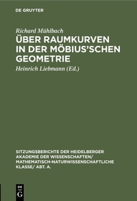 Abbildung von: Über Raumkurven in der Möbius'schen Geometrie - De Gruyter