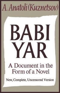 Abbildung von: Babi Yar - Farrar, Straus and Giroux