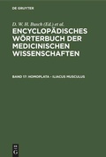 Cover: Homoplata - Iliacus musculus - De Gruyter