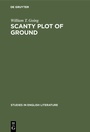 Cover: Scanty plot of ground - De Gruyter Mouton