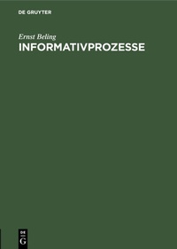 Abbildung von: Informativprozesse - De Gruyter