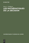 Cover: Les math&eacute;matiques de la d&eacute;cision - De Gruyter Mouton