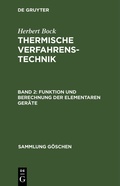 Cover: Funktion und Berechnung der elementaren Ger&auml;te - De Gruyter