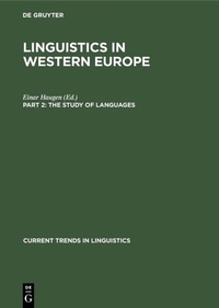 Enlarge image Cover: The study of languages - De Gruyter Mouton