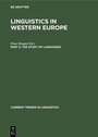 Cover: The study of languages - De Gruyter Mouton