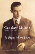 Cover: To Begin Where I Am - Farrar, Straus & Giroux Inc