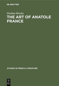 Cover: The art of Anatole France - De Gruyter Mouton