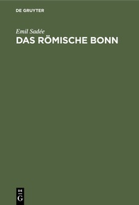 Bild: Das römische Bonn - De Gruyter