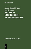 Bild: Wasser- und Bodenverbandrecht - De Gruyter