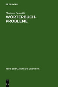 Abbildung von: Wörterbuchprobleme - De Gruyter