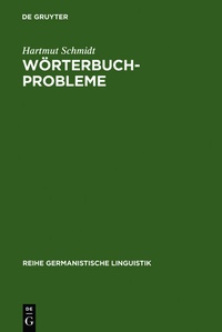 Abbildung von: Wörterbuchprobleme - De Gruyter