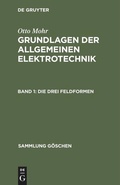 Cover: Die drei Feldformen - De Gruyter