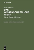 Cover: Cervantes und seine Zeit - De Gruyter