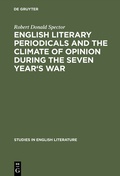 Cover: English literary periodicals and the climate of opinion during the Seven Year's War - De Gruyter Mouton