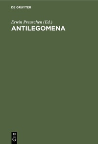 Abbildung von: Antilegomena - De Gruyter
