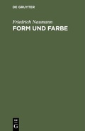 Cover: Form und Farbe - De Gruyter