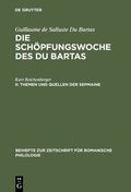 Cover: Themen und Quellen der Sepmaine - De Gruyter