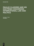 Cover: Paulus Vladimiri and his doctrine concerning international law and politics - De Gruyter Mouton
