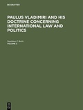 Cover: Paulus Vladimiri and his doctrine concerning international law and politics - De Gruyter Mouton