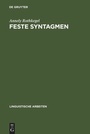 Cover: Feste Syntagmen - De Gruyter