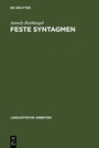 Cover: Feste Syntagmen - De Gruyter