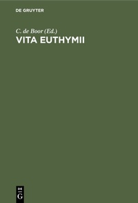 Abbildung von: Vita Euthymii - De Gruyter