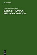 Cover: Sancti Romani melodi cantica - De Gruyter