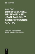 Cover: (Von 1799-1800.) - De Gruyter