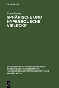 Cover: Sph&auml;rische und hyperbolische Vielecke - De Gruyter