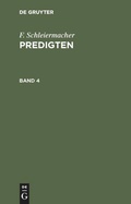 Cover: Predigten. Band 4 - De Gruyter