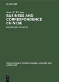 Cover: Business and correspondence Chinese - De Gruyter Mouton
