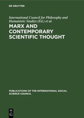 Cover: Marx and Contemporary Scientific Thought - De Gruyter Mouton
