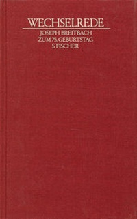 Enlarge image Cover: Wechselrede - S. Fischer