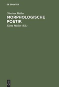 Cover: Morphologische Poetik - De Gruyter