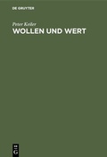 Cover: Wollen und Wert - De Gruyter