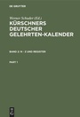 Cover: N - Z und Register - De Gruyter