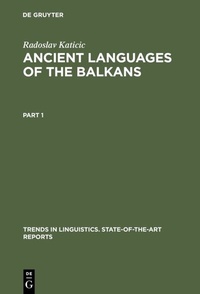 Enlarge image Cover: Ancient Languages of the Balkans - De Gruyter Mouton