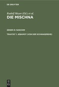 Cover: Jebamot (Von der Schwagerehe) - De Gruyter