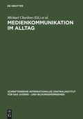 Cover: Medienkommunikation im Alltag - De Gruyter Saur