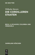 Cover: Ecuador, Colombia und Venezuela - De Gruyter