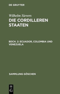 Enlarge image Cover: Ecuador, Colombia und Venezuela - De Gruyter