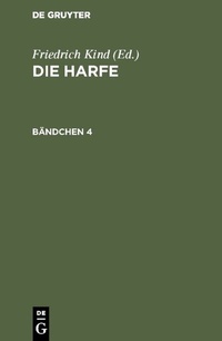 Enlarge image Cover: Die Harfe. Bändchen 4 - De Gruyter