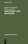 Cover: Vektoren und Matrizen - De Gruyter